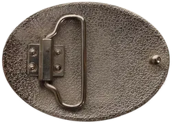 Gürtelschnalle „S“-Wappen (Superman-Design), Metall mit Emaille — Länge ca. 10 cm - Bild 3