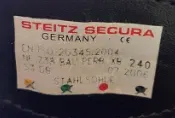 Steitz Secura Damen/Herren Sicherheitshalbstiefel, Gr. 38 XB - Bild 6