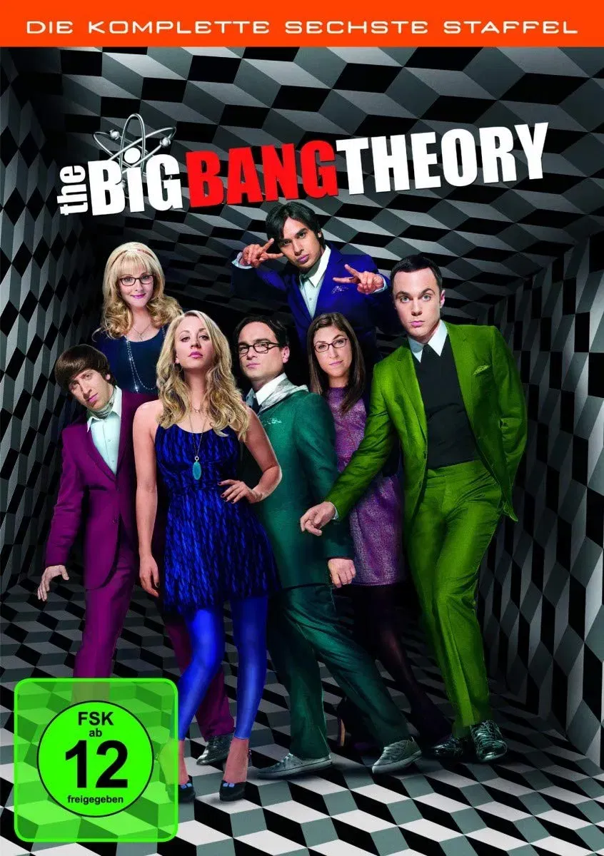 DVD The Big Bang Theory – Die komplette sechste Staffel (3 DVDs) - Bild 1