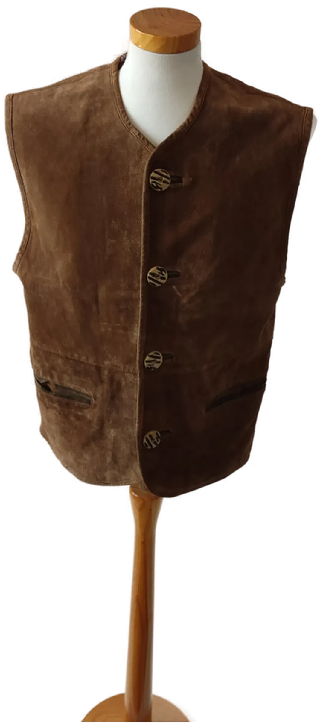 Richards Herrengilet Wildleder/Echtleder - 48 - Bild 4