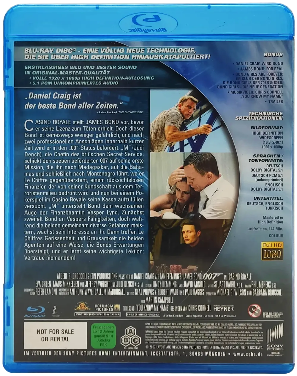 Blu-ray "Casino Royale" (James Bond 007) mit Daniel Craig – Bild 2