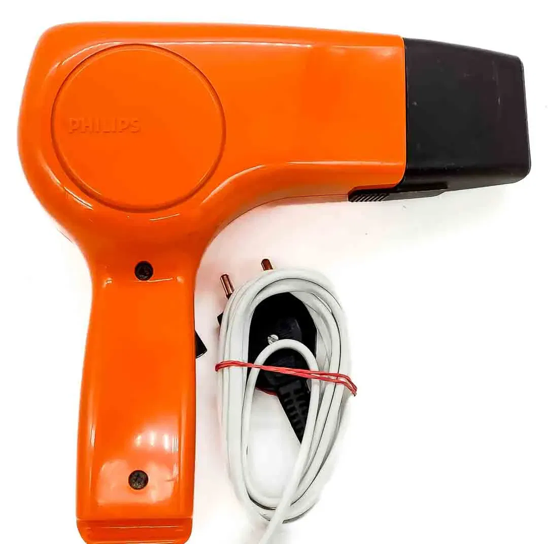 Vintage Philips HP 4118 Retro Fön / Haartrockner orange - Bild 1