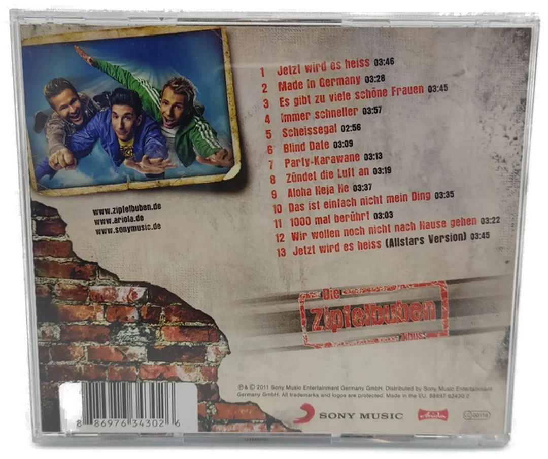 CD Die Zipfelbuben "Jetzt wird es heiss" – Bild 2