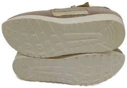 Damen Sneaker Beige Kunstfaser | Zeitloses Unikat - Bild 3