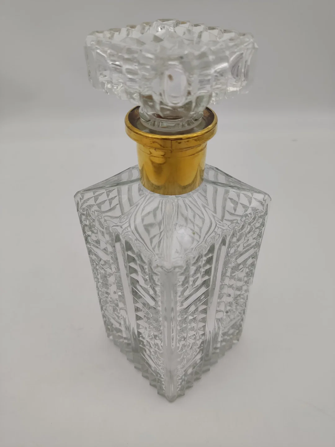 Glaskaraffe für Sprituosen, 0,7 L transparent, für stilvolle Aromen - Bild 2