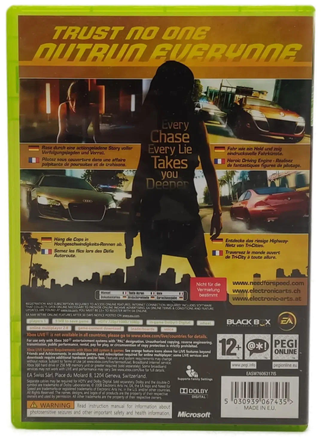 XBOX 360 Game "Need for Speed Undercover" – Bild 2