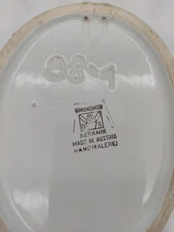 Gmundner Keramik Teller - auch zum Aufhängen - Bild 3