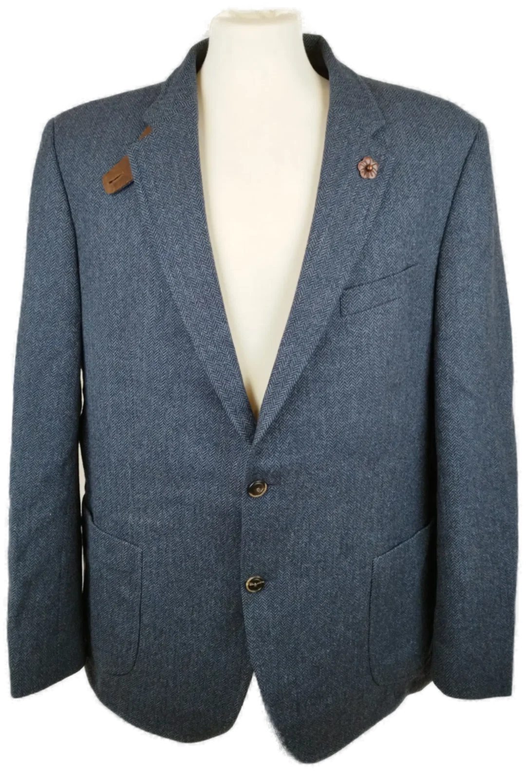 Qualitatives Windsor Sakko - Gr. 58 / 100% Wolle - Bild 4