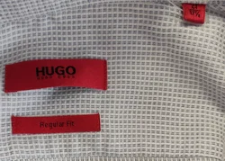 Hugo Boss Herrenhemd blau /weiß Gr. 44 – Vorschau 3