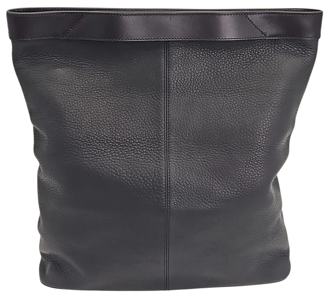 Max V. Koenig Damen Lederhandtasche/Clutch, schwarz - Bild 1
