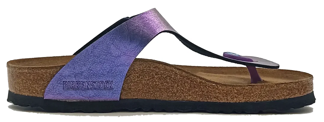 Birkenstock Damensandalen metallic violett Gr. 38 – Bild 6