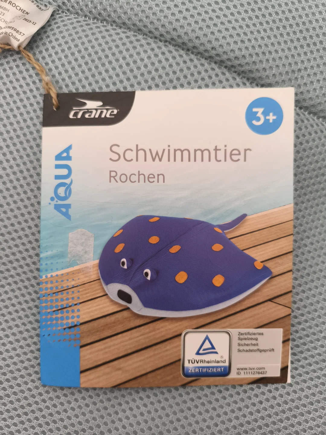 Schwimmtier Rochen, neu, ab 3 Jahren, Wasserspielzeug – Bild 4