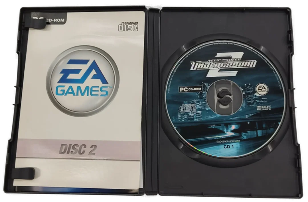 PC Game 2 CD-ROM Need for Speed Unterground 2 – Bild 2