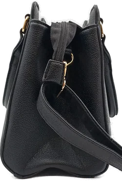 Igolumon Damen Henkeltasche schwarz – Vorschau 4