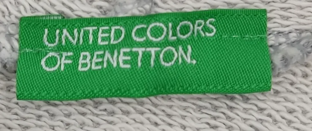 United Colors of Benetton Kinderpullover grau Gr. S – Bild 3