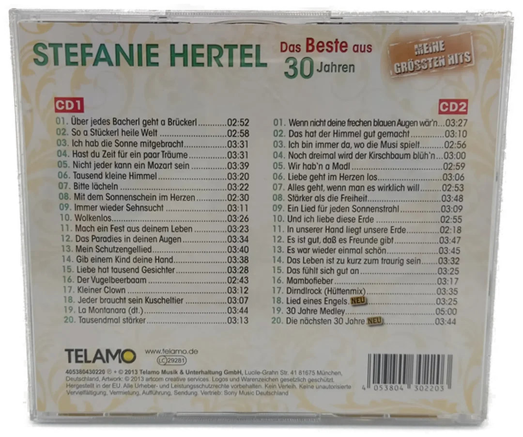 CD Stefanie Hertel "Das Beste aus 30 Jahren" – Bild 2