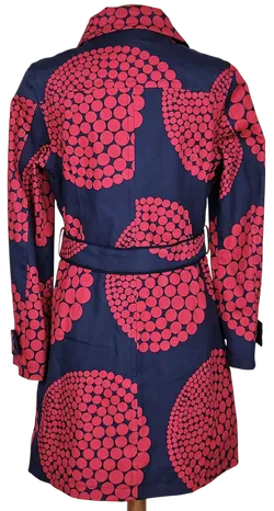 Boden Damen Mantel, blau/pink - Gr.  S  - Bild 3