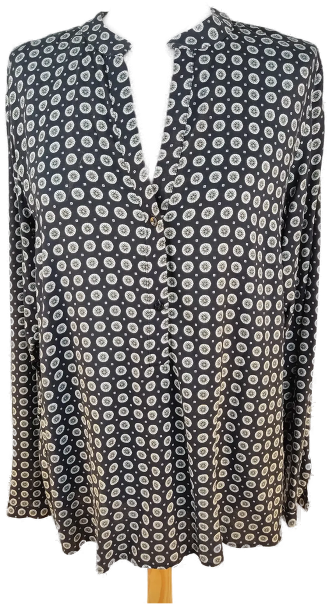 Janina Damenbluse / schwarz-weiß -Größe: XL/42 - Bild 4