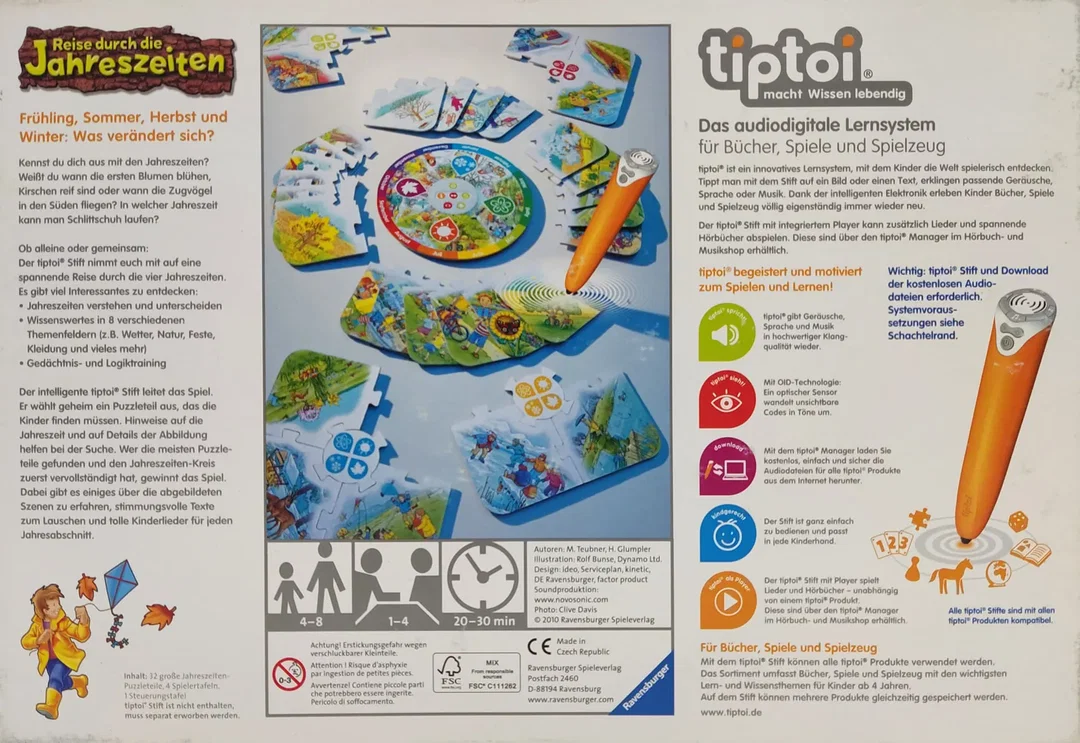 tiptoi® Reise durch die Jahreszeiten - Lernspiel – Ravensburger – Bild 2