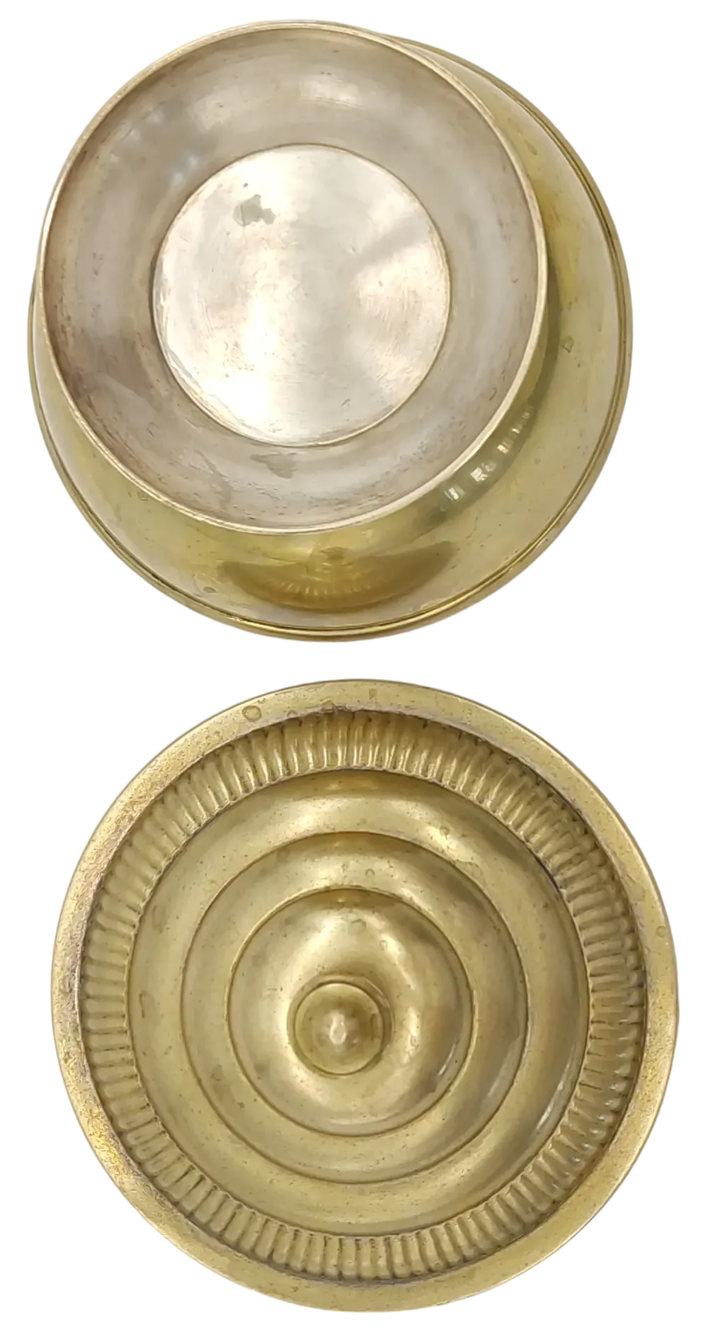 Dekorative Messingschale mit Deckel – Bild 4