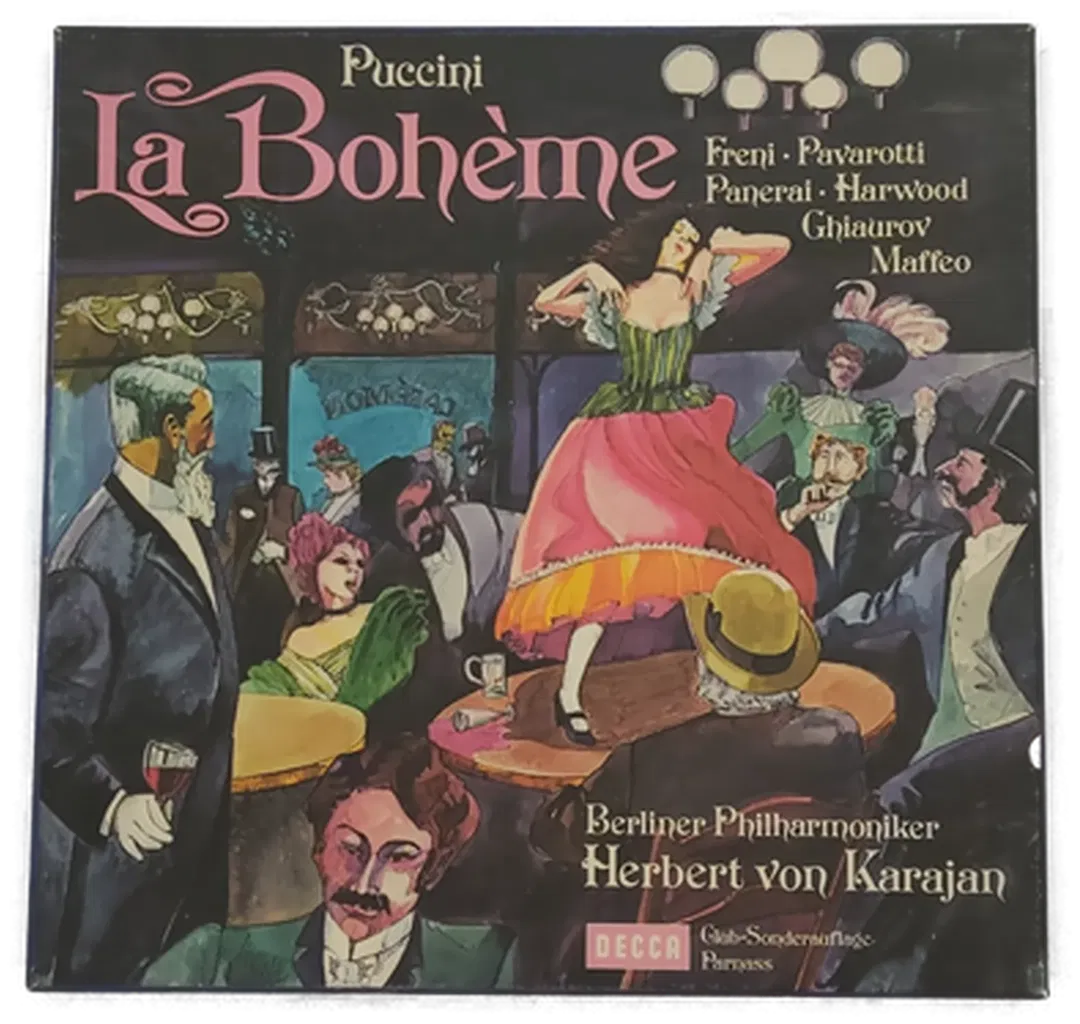 Langspielplatte Puccini – La Bohème (2LP Box) | Freni, Pavarotti, Karajan | DECCA Sonderauflage - Bild 2