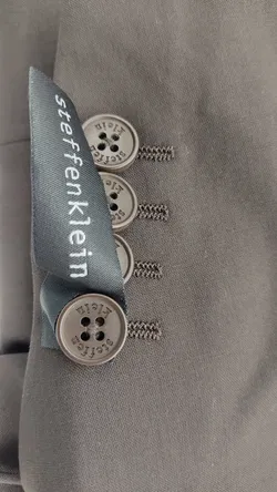 Steffen Klein Herren Designer Anzug Slim Fit braun Gr.54 - Bild 3