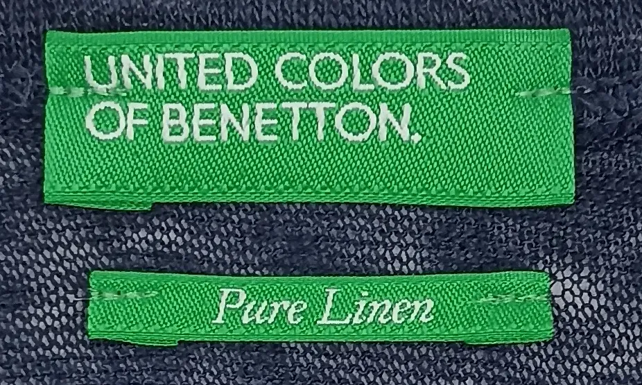 United Colors of Benetton Kindertop dunkelblau/weiß Gr. XS/ECH – Bild 3
