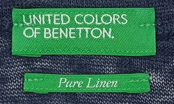 United Colors of Benetton Kindertop dunkelblau/weiß Gr. M – Vorschau 3