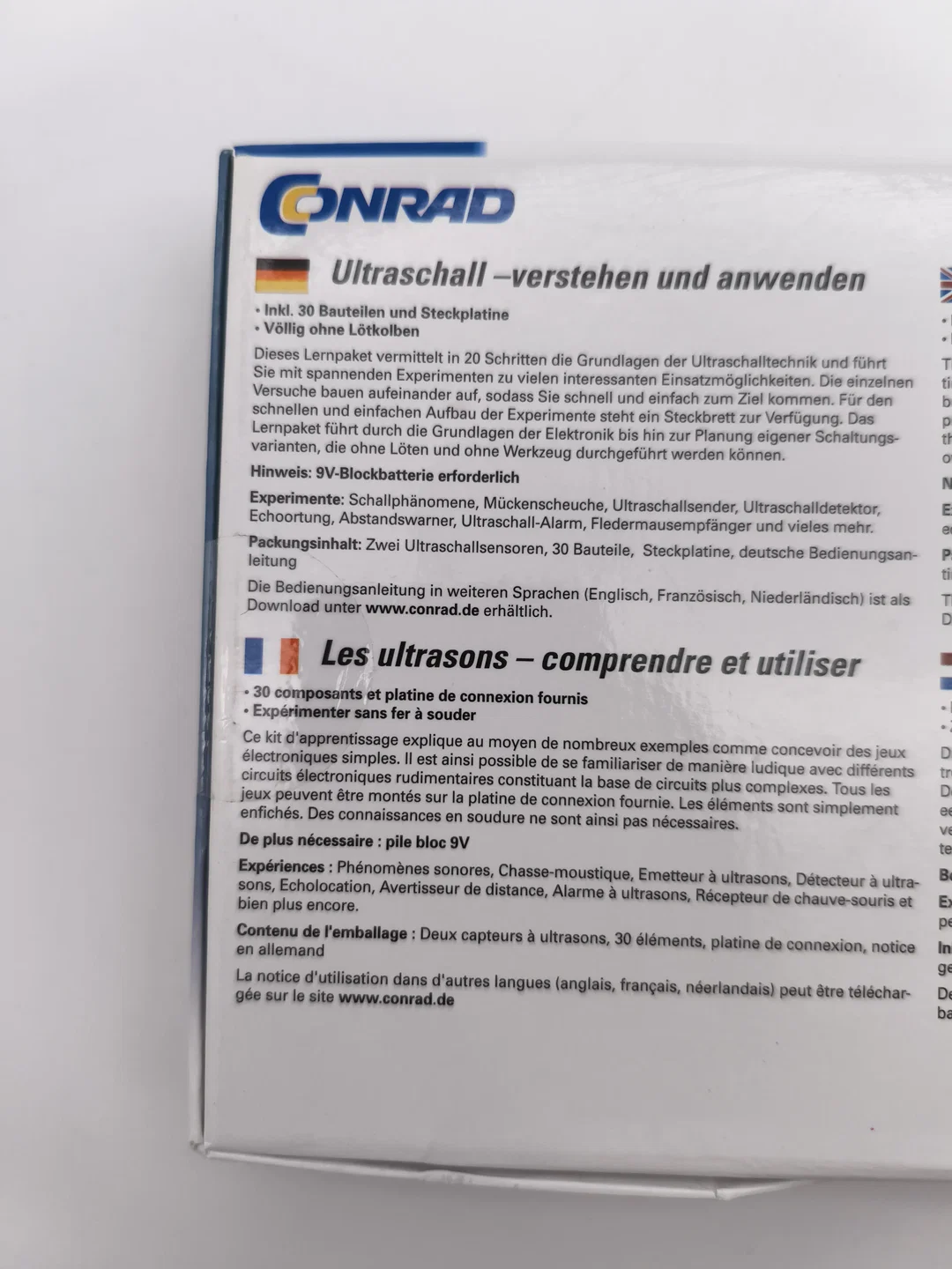 Conrad, Elektronikbausatz "Mess- & Prüftechnik", Neu – Bild 2