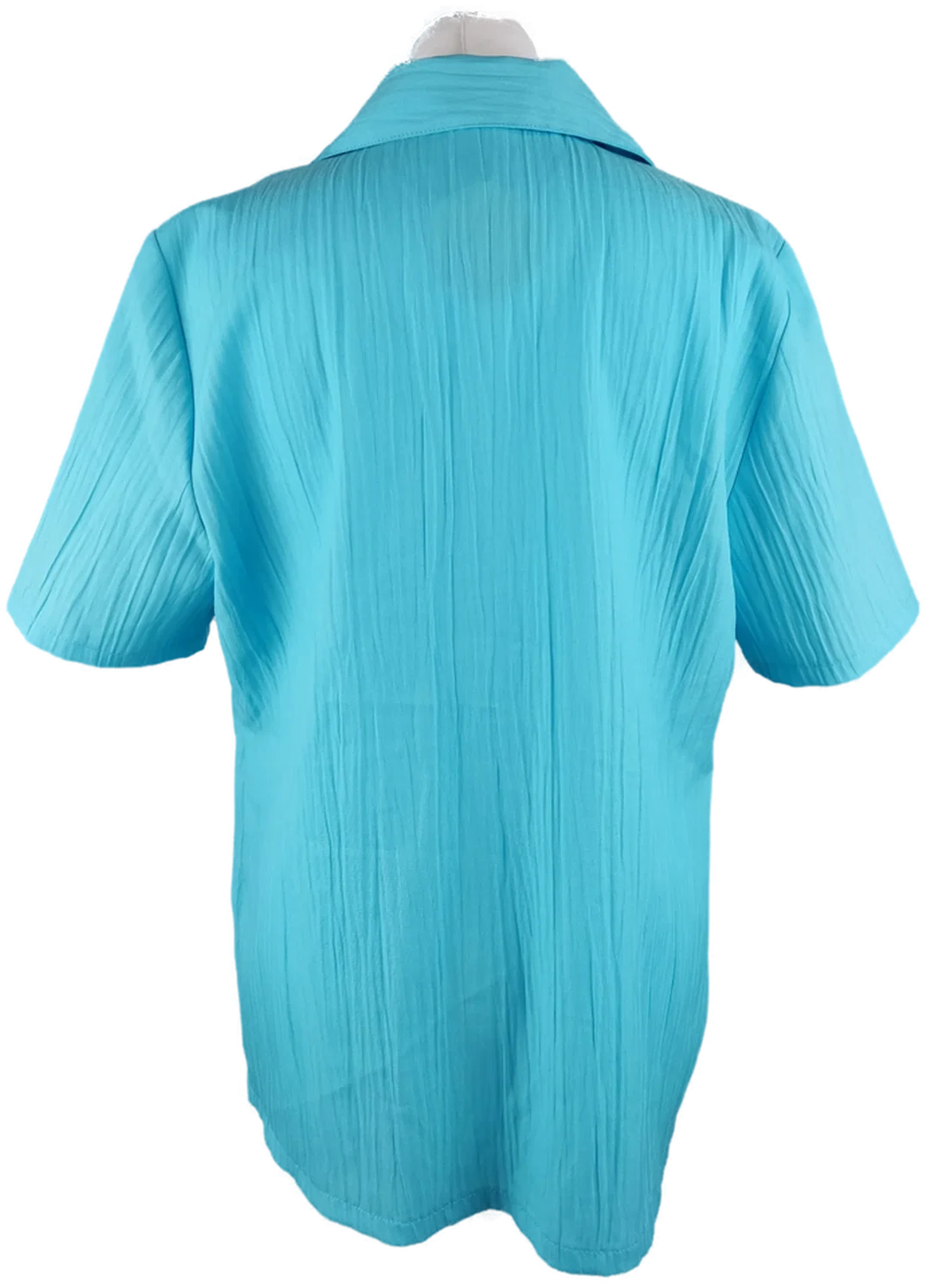 Damenbluse in Türkis aus Polyester, Größe 44 | Elegant & Casual – Bild 3