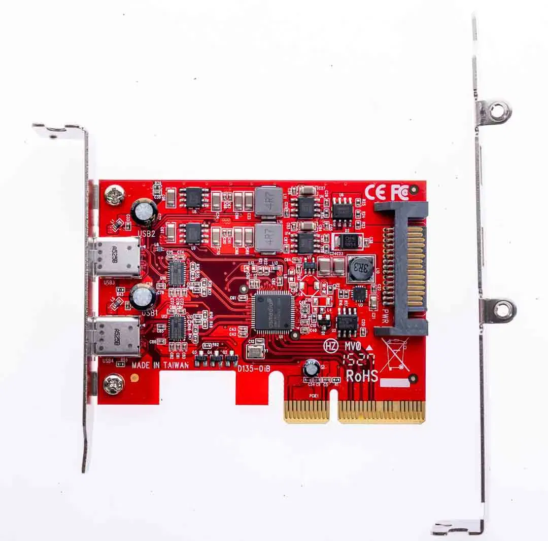 2 Port5 USB 3.1 Controllerkarte PCIe - Bild 4