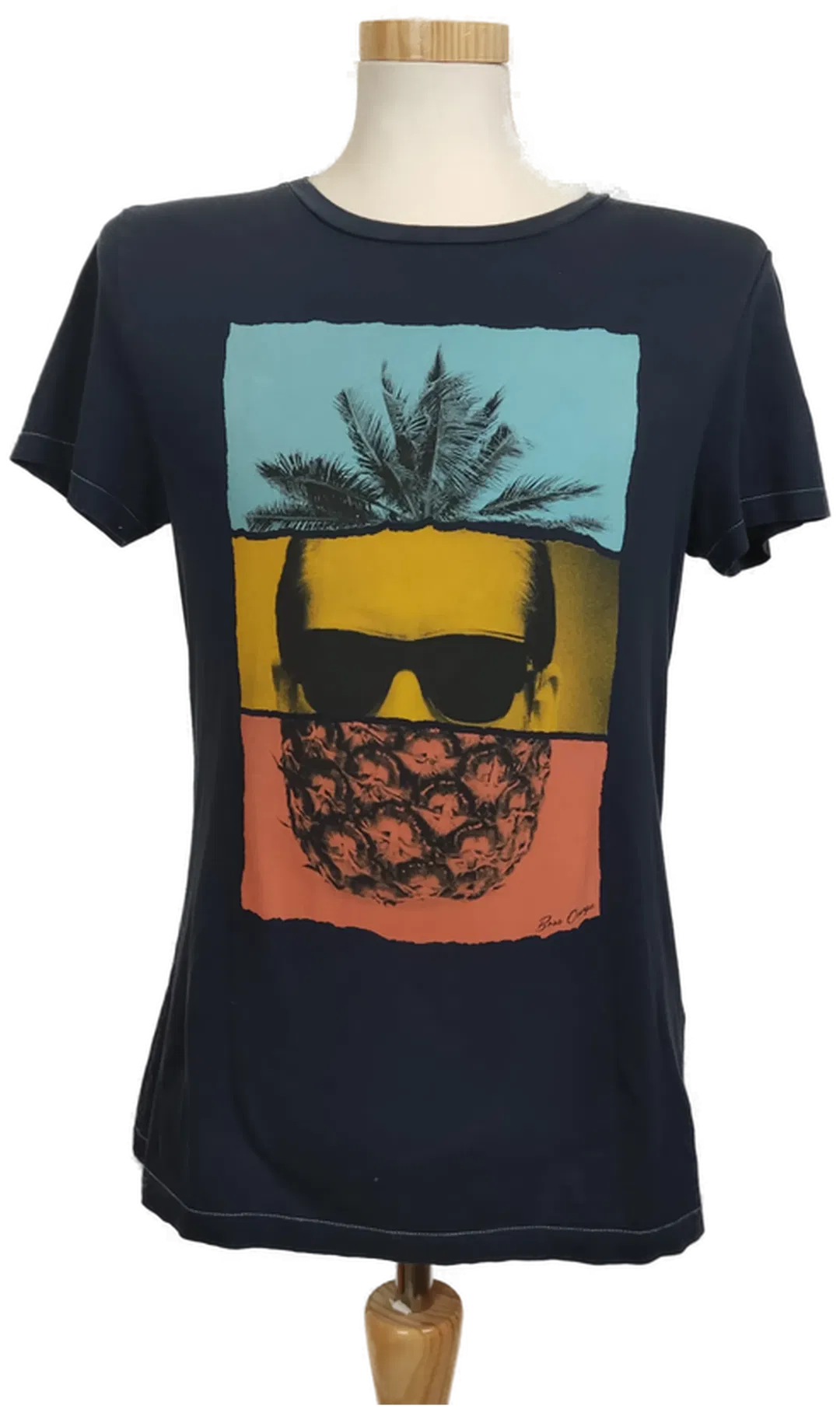 Boss Herren Shirt marine Gr. S - Bild 4