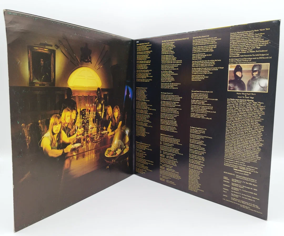 Vinyl LP Iron Maiden Piece Of Mind | Sammlerstück – Bild 2