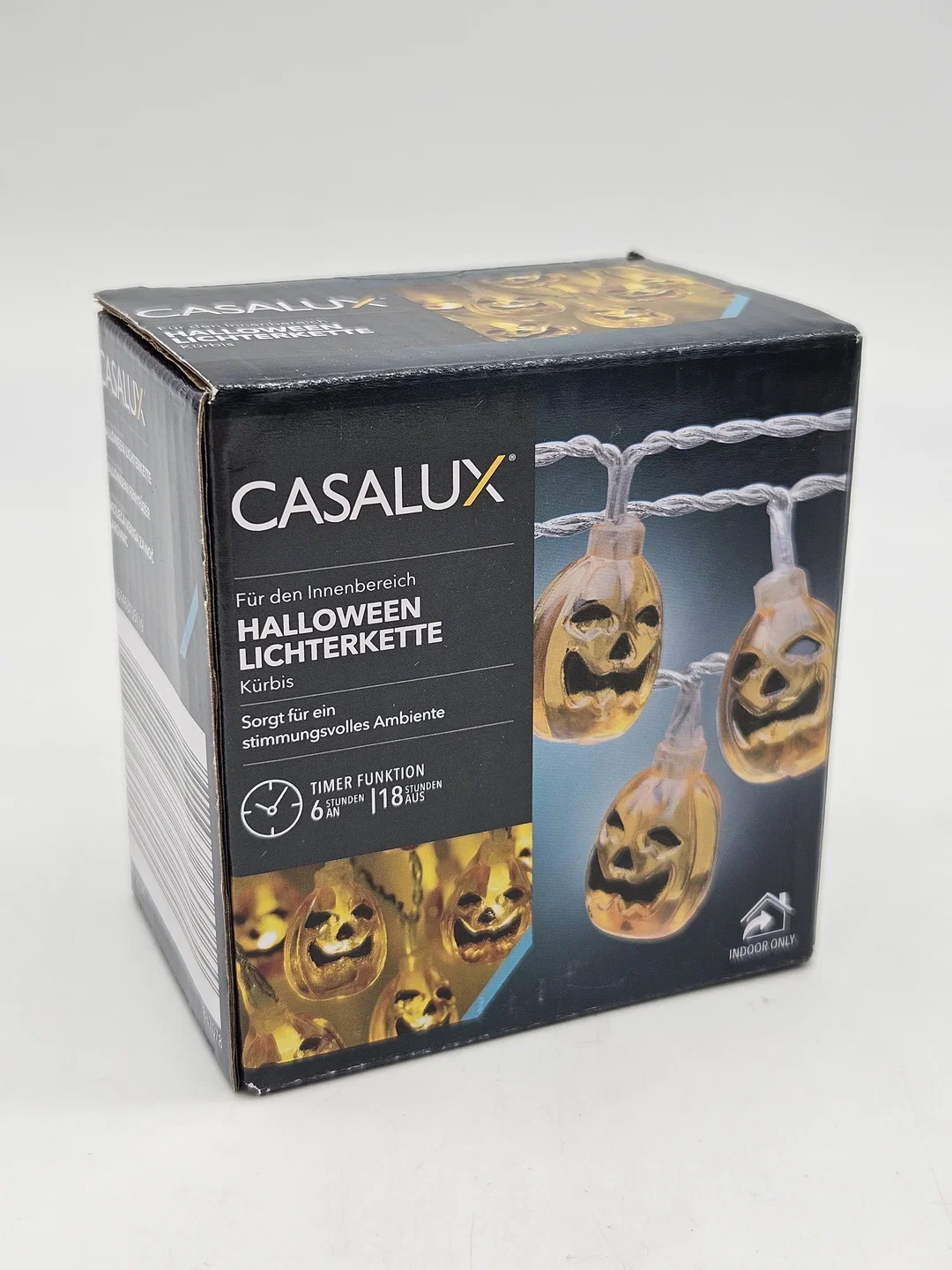 LED-Lichterkette für Halloween #3" Kürbis" – Bild 1