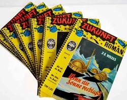 Vintage Pulp Fiction: SF: Zukunft-Roman – 6 Hefte (Oase Verlag) Nr. 6, 7, 13, 14, 15, 19 – Vorschau 2