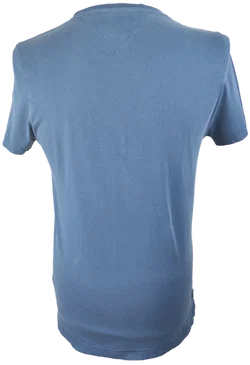 Herren T-Shirt Tommy Hilfiger Unifarben Baumwolle | Zeitlos - Bild 3