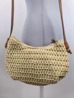 Handtasche geflochten, Sommer - Bild 2