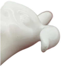 Weißes Keramik Häschen - Ostern / ca. 20cm - Bild 3