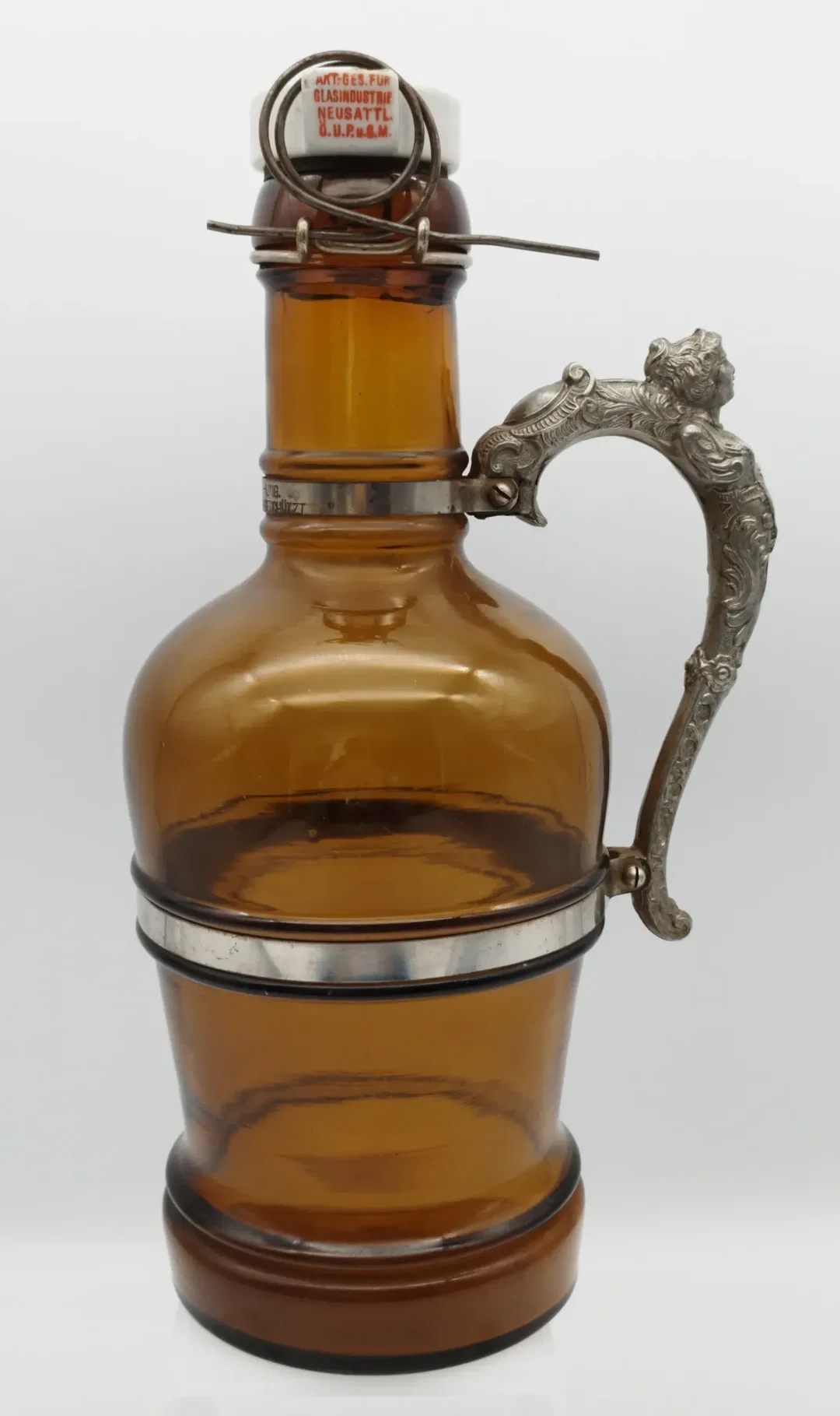 Antike Glas-Bierkrug/Biersiphon | Zeitreisender Fund - Bild 1