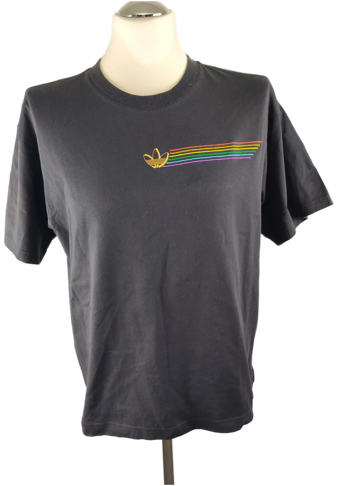 T-Shirt Adidas Unifarben Herren Größe 50 Baumwolle | Casual-Liebling – Bild 1