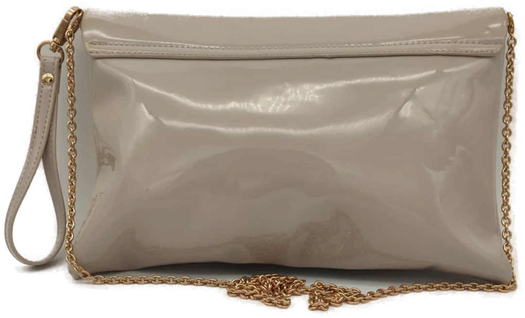 Damentasche Sonstige Beige Kunstleder | Festlich-Elegant – Bild 2