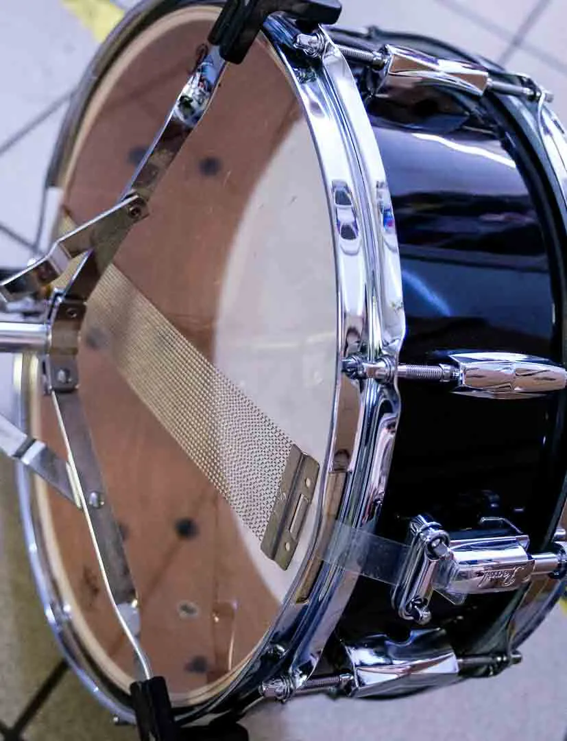 Pearl 14"x5.5" Export SD Jet Black Drum mit Ständer, schwarz, 14" Snare – Bild 4