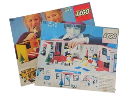 Lego - Bungalow und Krankenhaus - Vintage Klemmbausteine - Bild 1