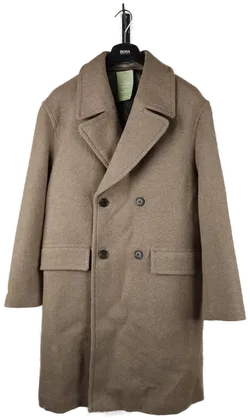 H&M Damen Mantel in Mittelbraun Größe L - Neu mit Etikett - Polyester - Bild 3