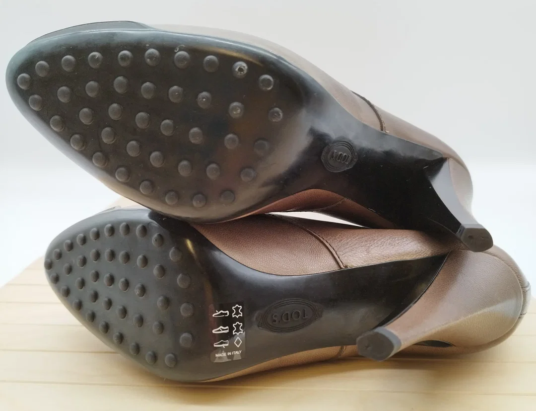 Tod `s, Stiefletten, Leder, braun, Gr. 39  – Bild 4