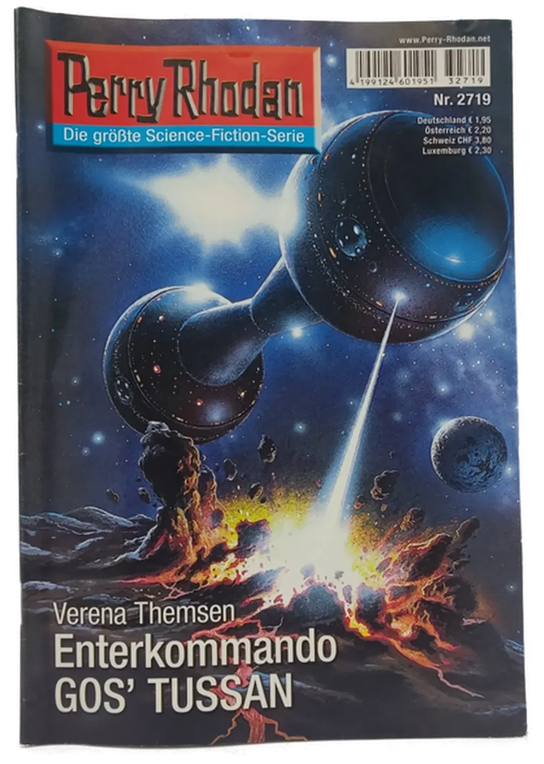 Romanheft Perry Rhodan Enterkommando GOS' TUSSAN Erstauflage Nr.2719 - Bild 1