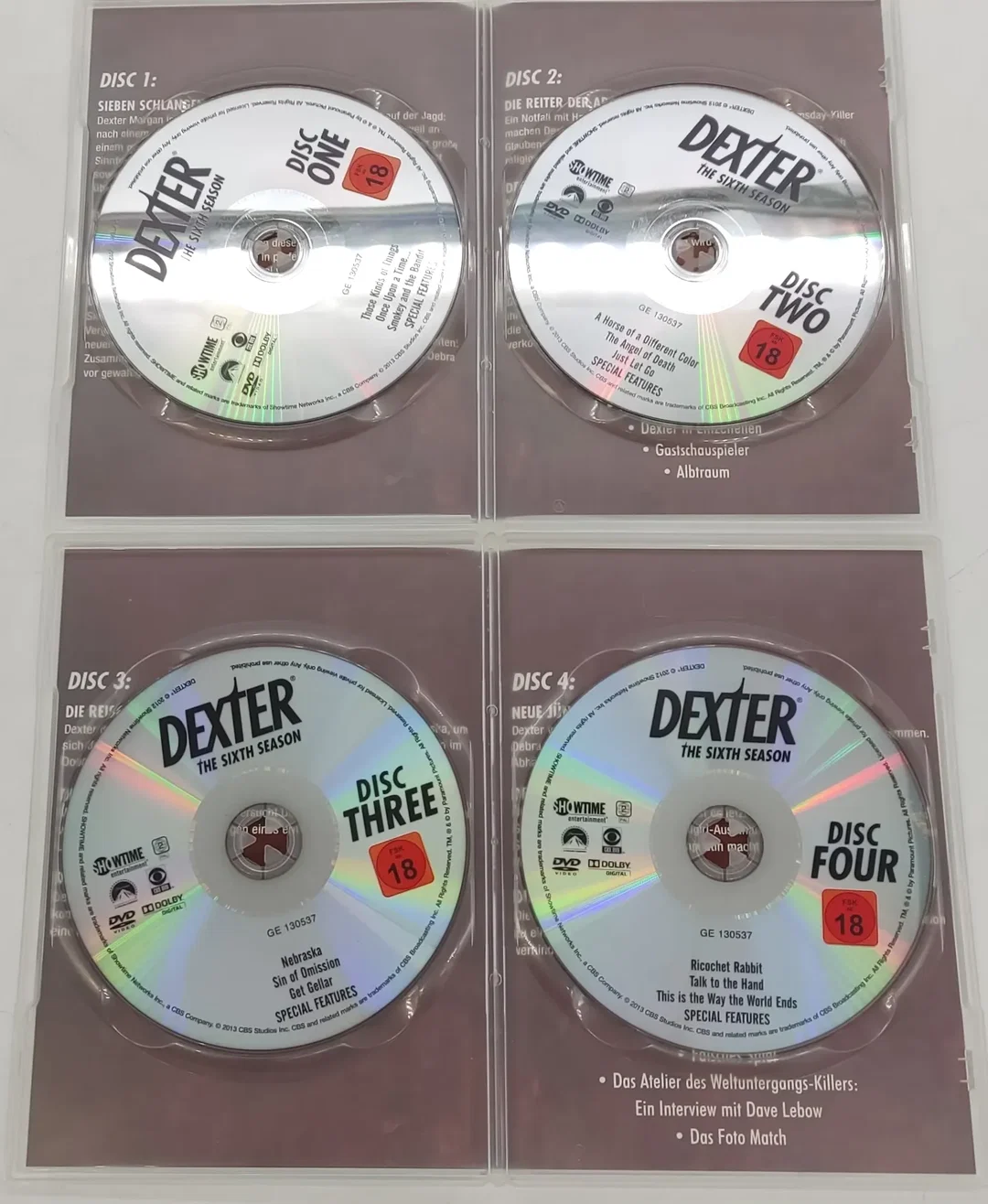 4 DVD's "Dexter" Die sechste Season – Bild 4