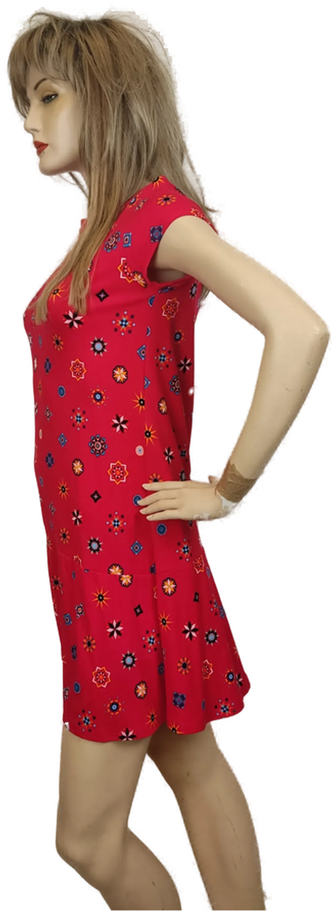 Desigual Damen Kleid rot Gr. S – Bild 3