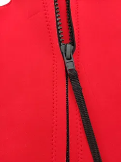 Freds swim acadamy Kinder Neopren Anzug rot/schwarz Gr. 116/122 - Bild 3