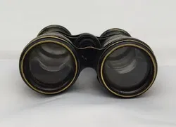 altes Opernglas mit Lederummantelung - Bild 2